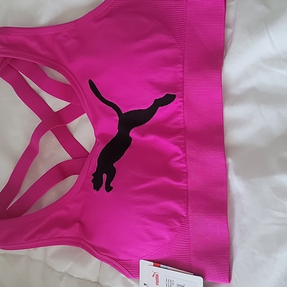 Puma Pink Bras and Old Navy Bras